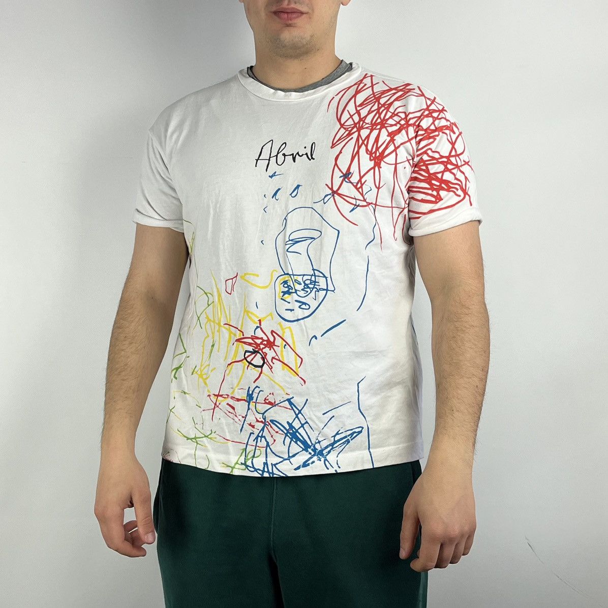 Zara Zara x art abril T-shirt size small Size US S / EU 44-46 / 1 - 1 Thumbnail