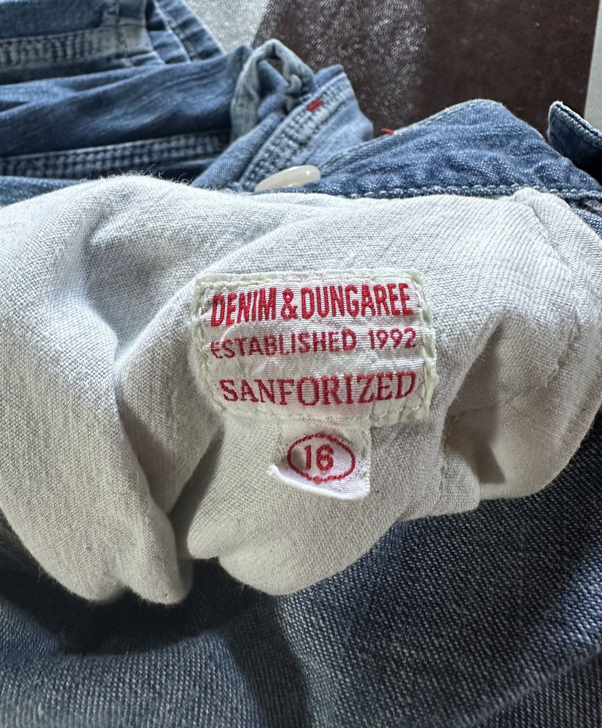 Japanese Brand Denim & dungare sashiko carpenter jeans Size US 30 / EU 46 - 12 Thumbnail