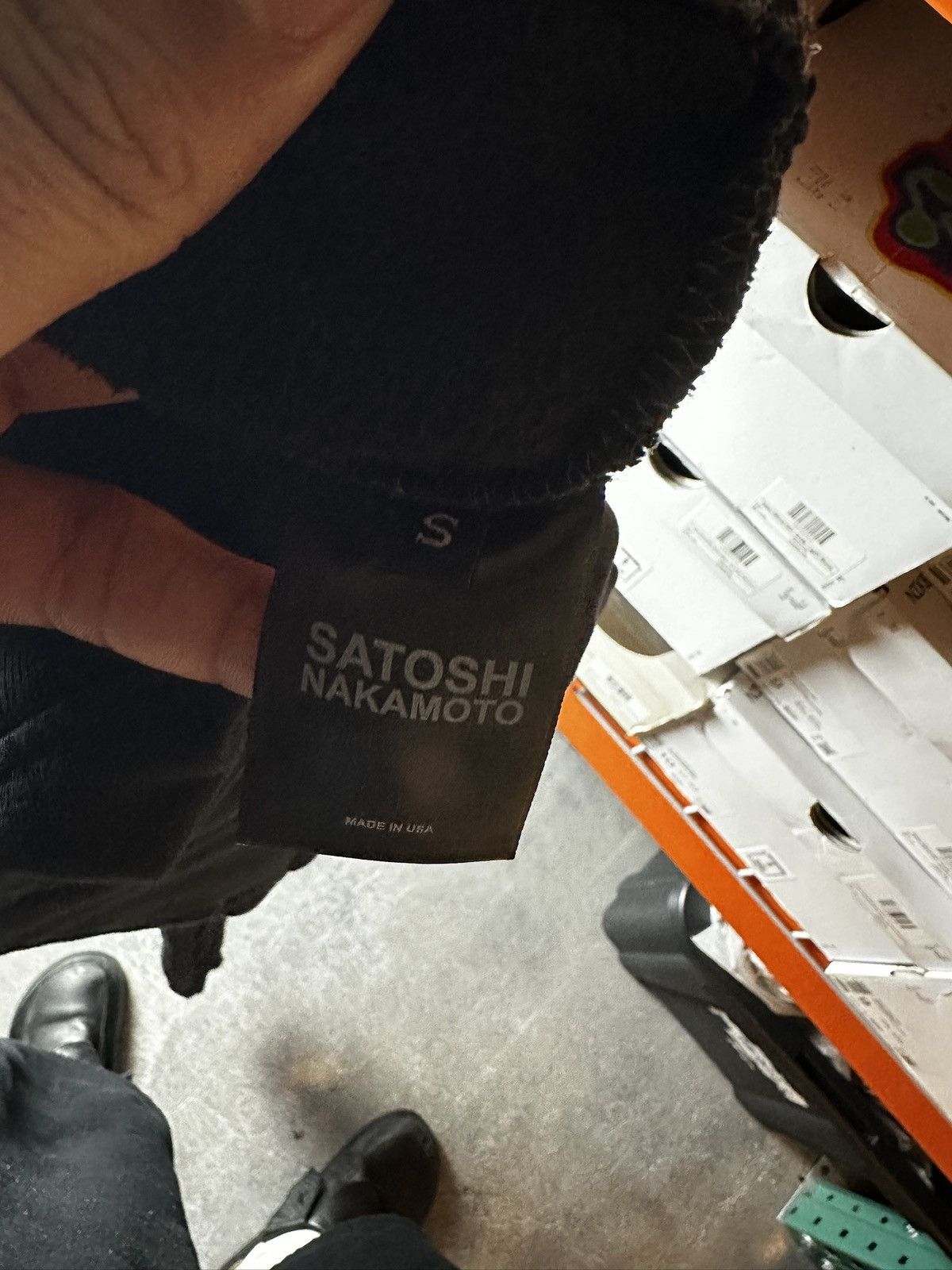 Satoshi Nakamoto Satoshi Nakamoto Moto Hoodie Black Size US S / EU 44-46 / 1 - 5 Thumbnail
