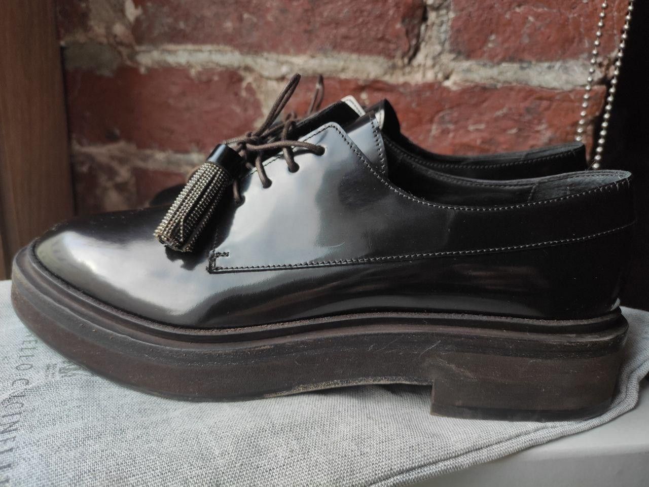 Brunello Cucinelli Brunello Cucinelli women's derby shoes Size US 9 / IT 39 - 9 Thumbnail