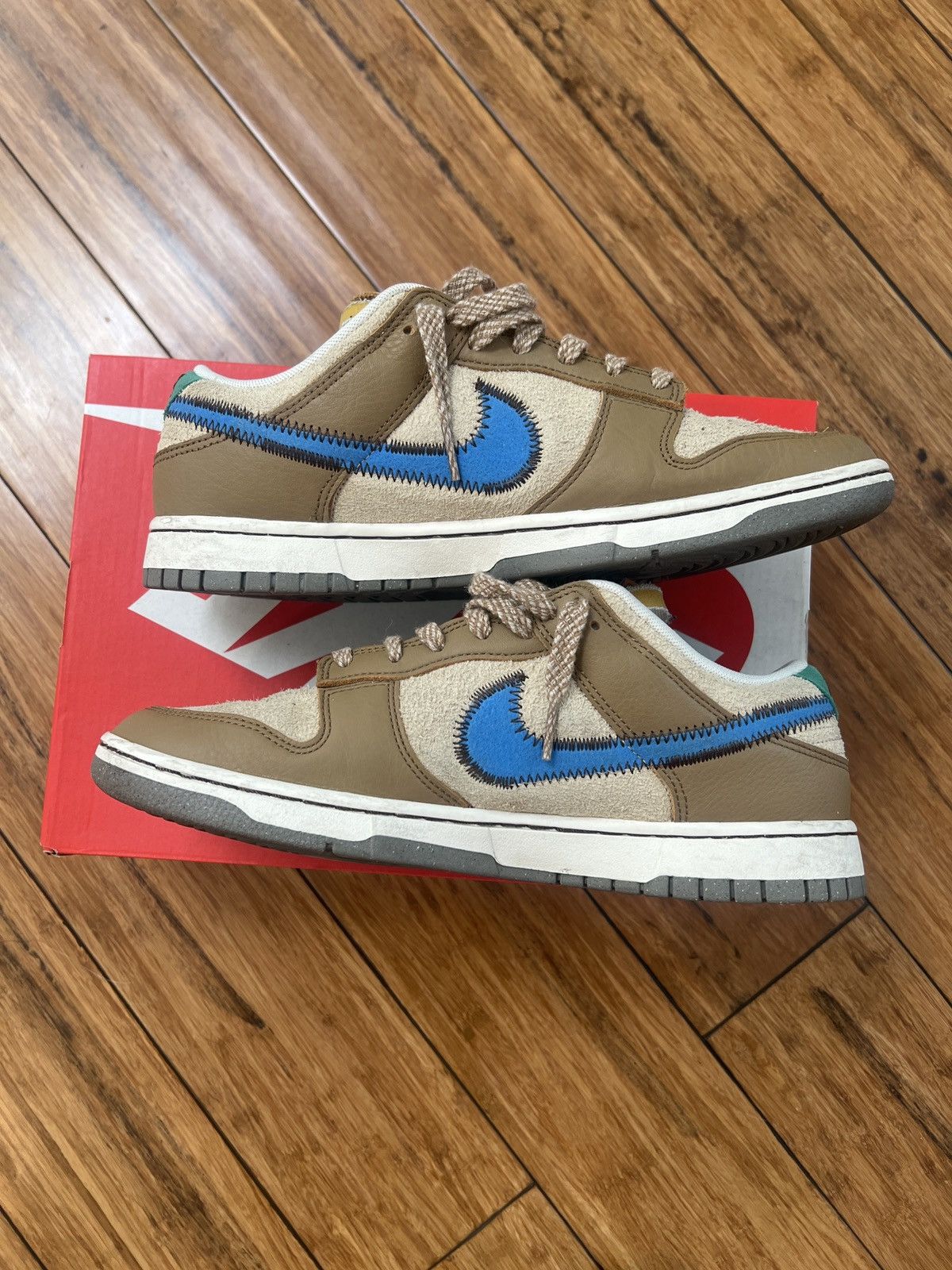 Nike Nike x Size? Dunk low Size US 10.5 / EU 43-44 - 2 Thumbnail