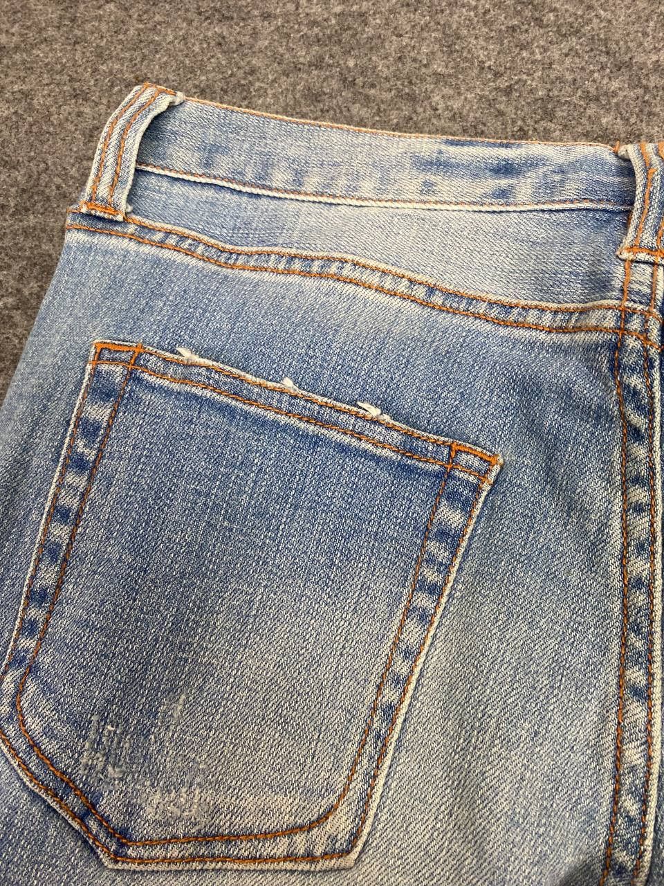 Japanese Brand elle paris skinny distressed denim nice design Size 32" / US 10 / IT 46 - 5 Thumbnail