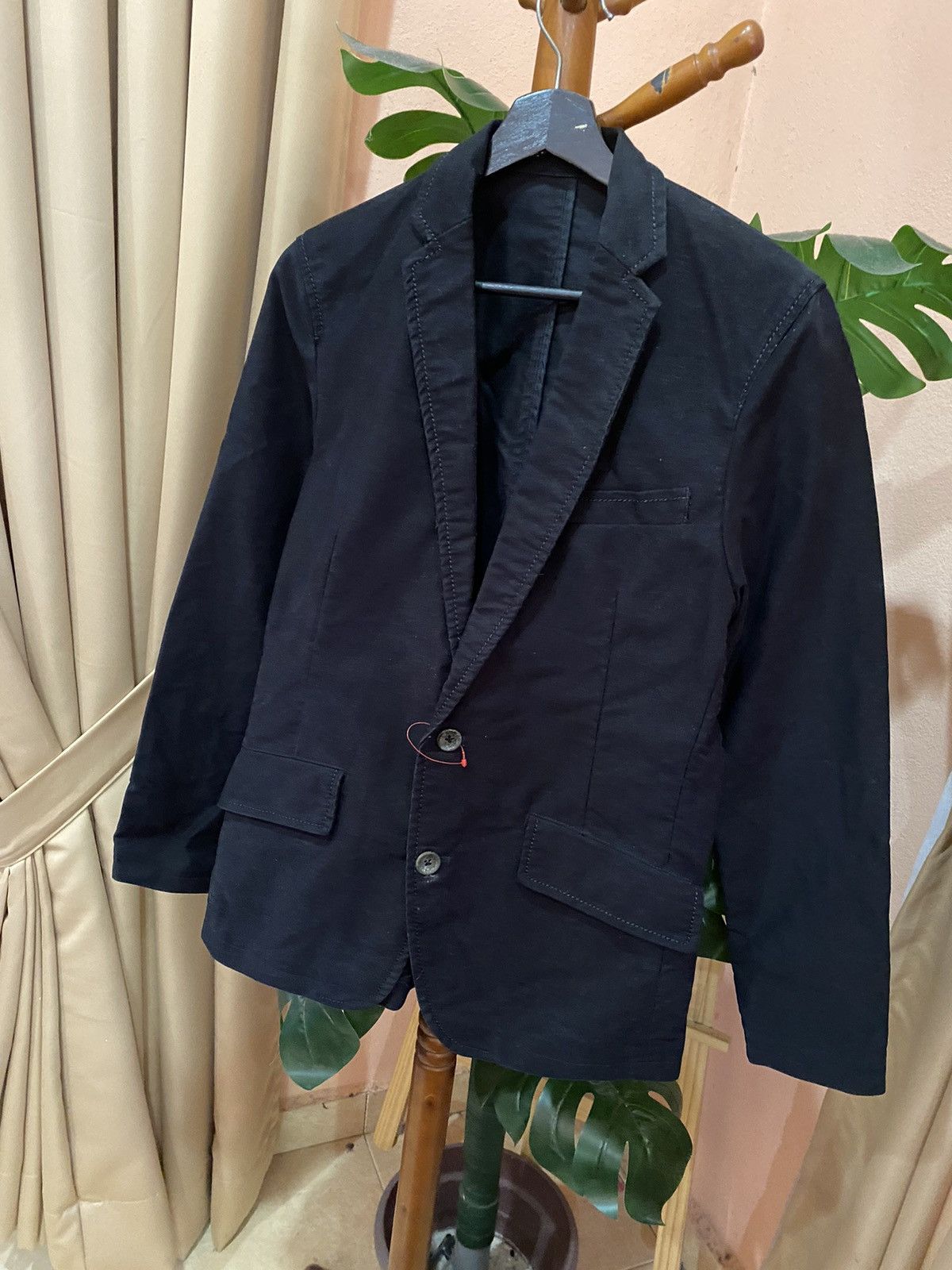 American Rag SEO Title: American Rag Cie Black Cotton Blazer Size US S / EU 44-46 / 1 - 4 Thumbnail