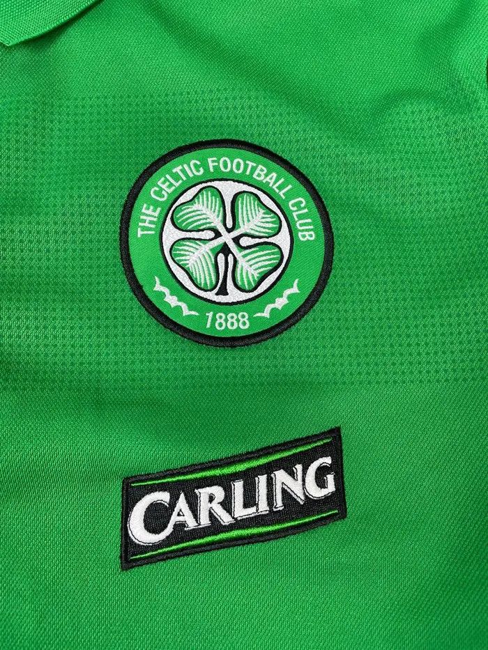 Nike Vintage Nike Celtic 2009 Training Polo Shirt Soccer Jersey Size US L / EU 52-54 / 3 - 4 Thumbnail