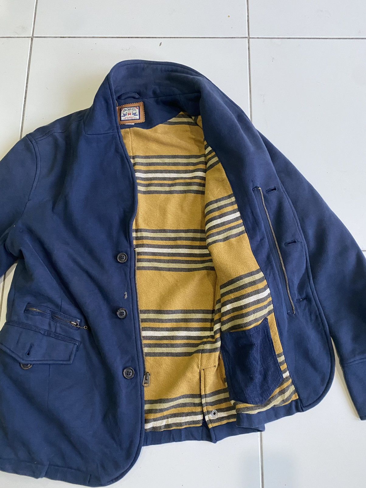 Diesel Vintage Diesel.co. Pullover Styles Cardigan Blue Jackets Size US L / EU 52-54 / 3 - 4 Thumbnail