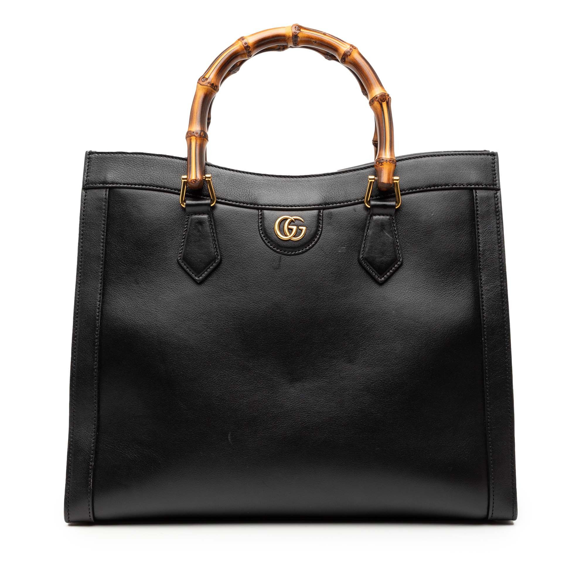 Gucci Gucci Medium Bamboo Calfskin Diana Tote Size ONE SIZE - 1 Thumbnail