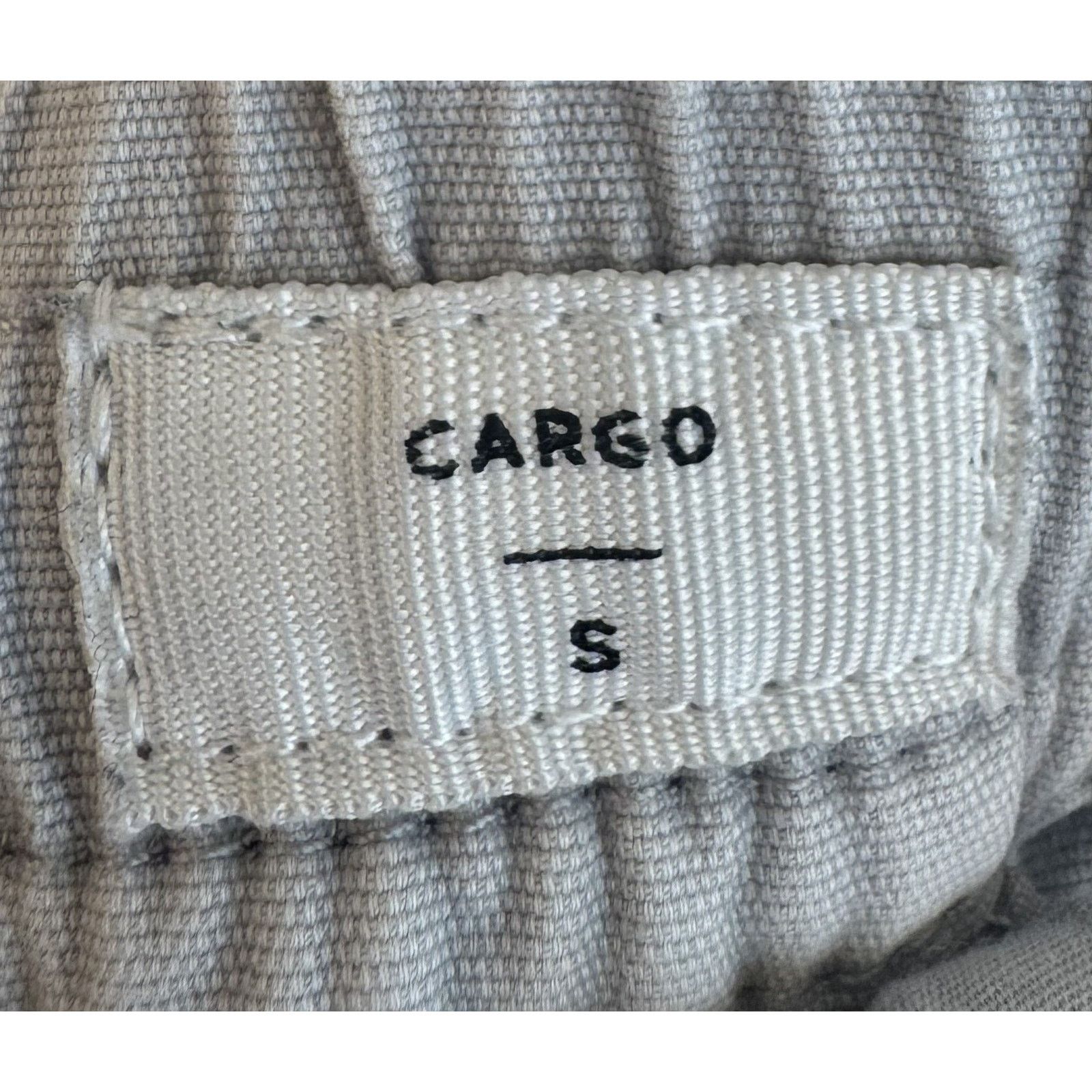Pacsun Pacsun Cargo Pants Gray Elastic Waist Drawstring Hem Size US 29 - 7 Thumbnail