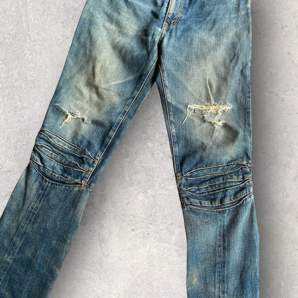 Junya Watanabe AW2004 Biker Jeans Size US 34 / EU 50 - 2 Thumbnail