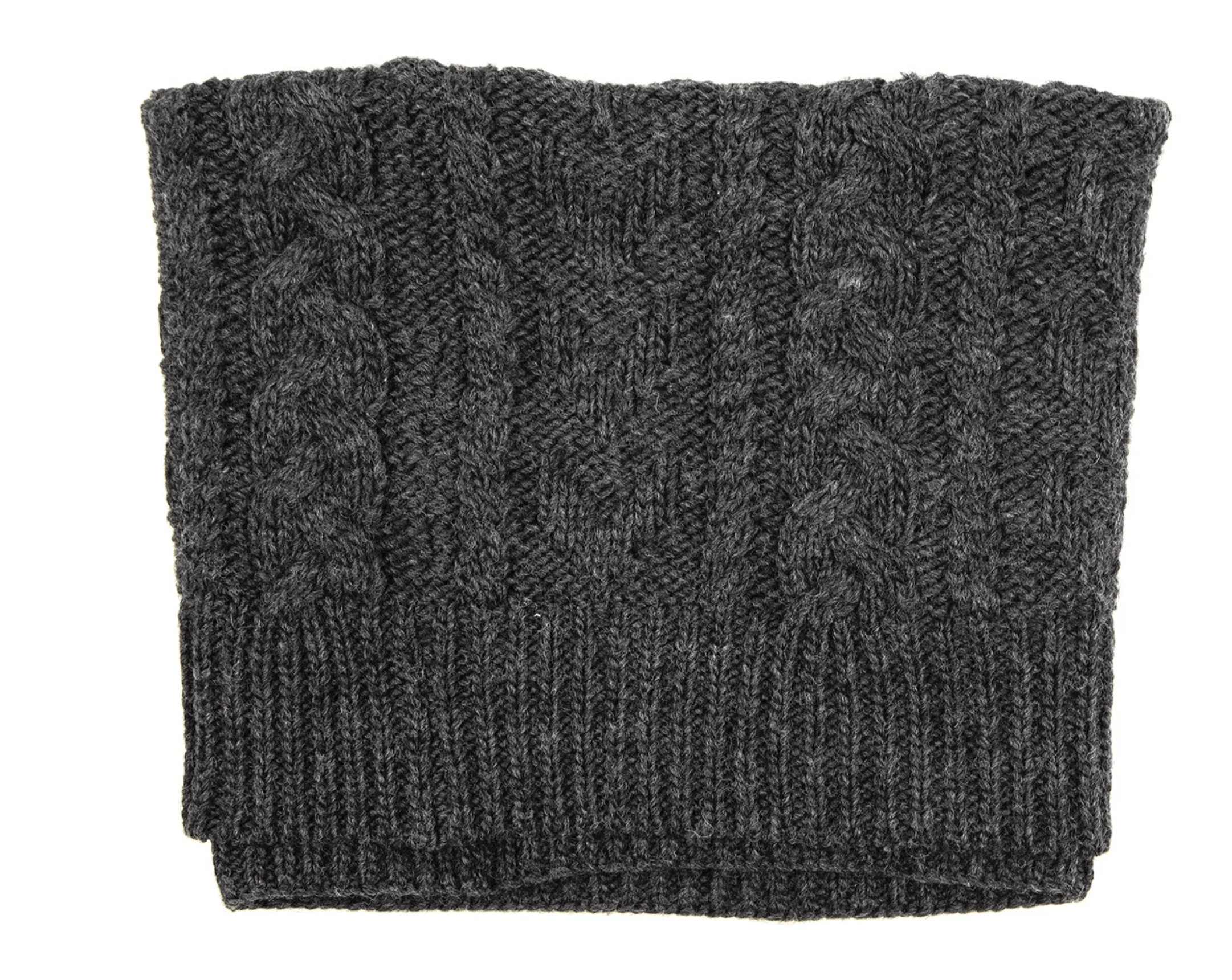 Yohji Yamamoto Yohji Yamamoto Y's - Wool Cable Knit Neck Warmers Scarf Size ONE SIZE - 3 Thumbnail
