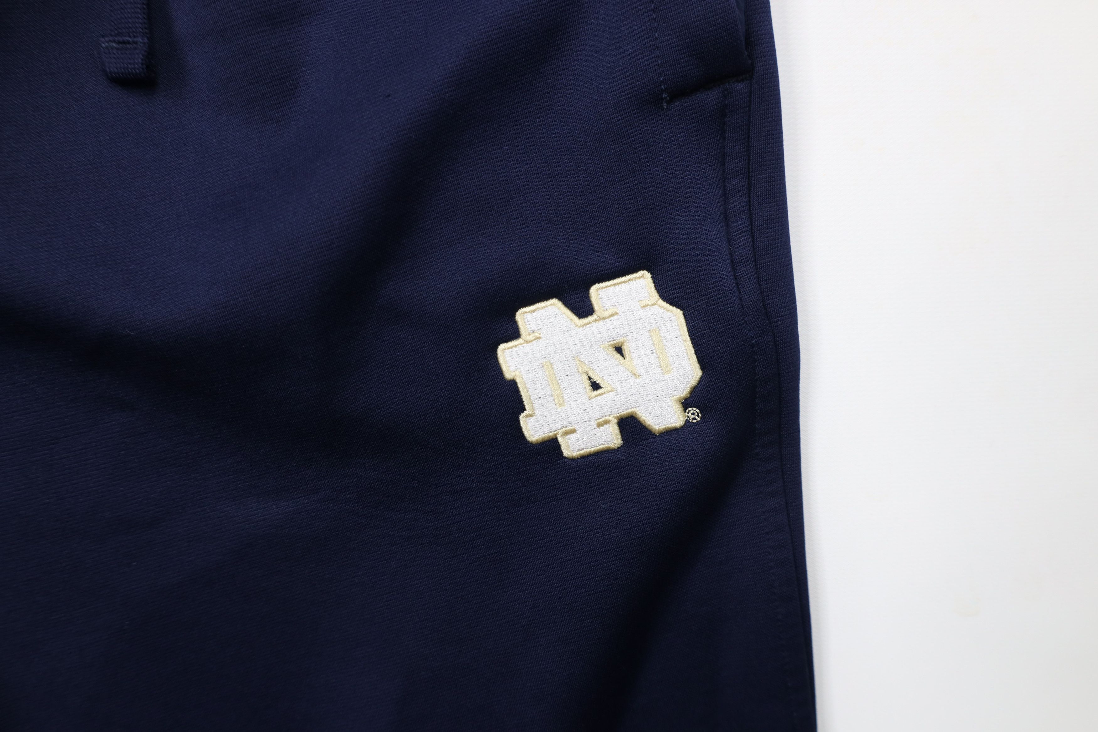 Under Armour × Vintage Under Armour Notre Dame University Fleece Lined Sweatpants Size US 32 / EU 48 - 7 Thumbnail