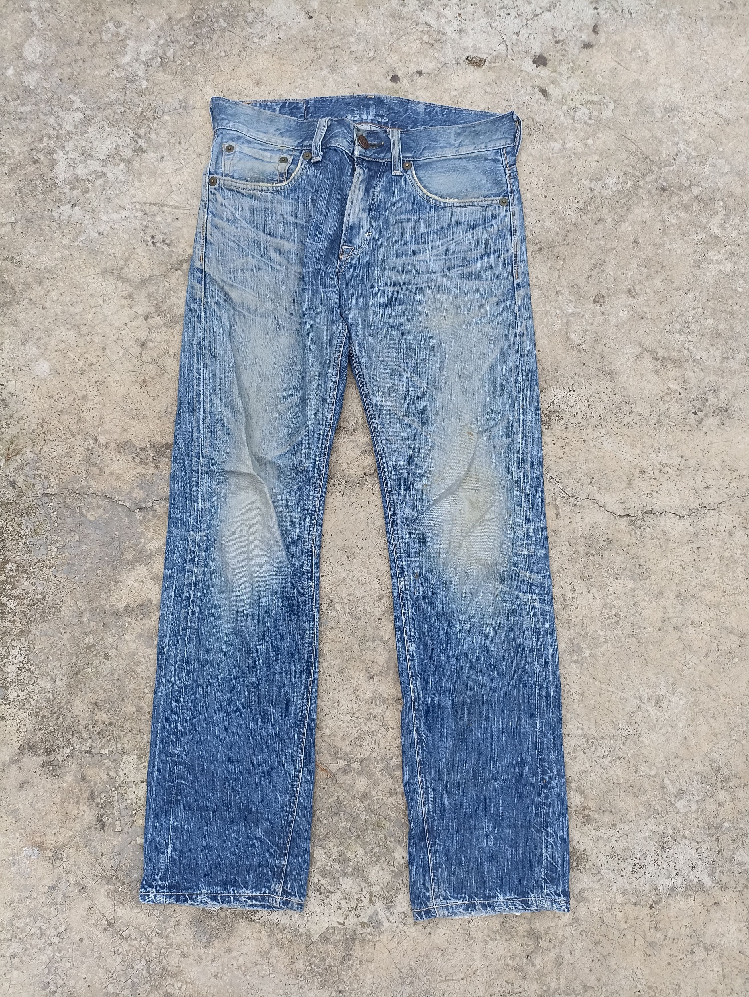 If Six Was Nine Vintage Edwin Blue Trip jeans LGB Size US 33 - 3 Thumbnail