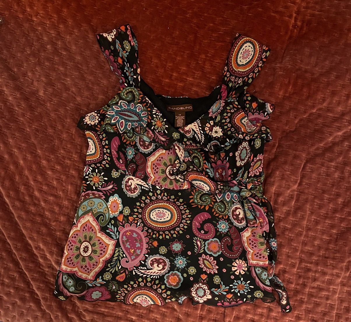 Other bandolino paisley fairy top Size XL / US 12-14 / IT 48-50 - 1 Thumbnail