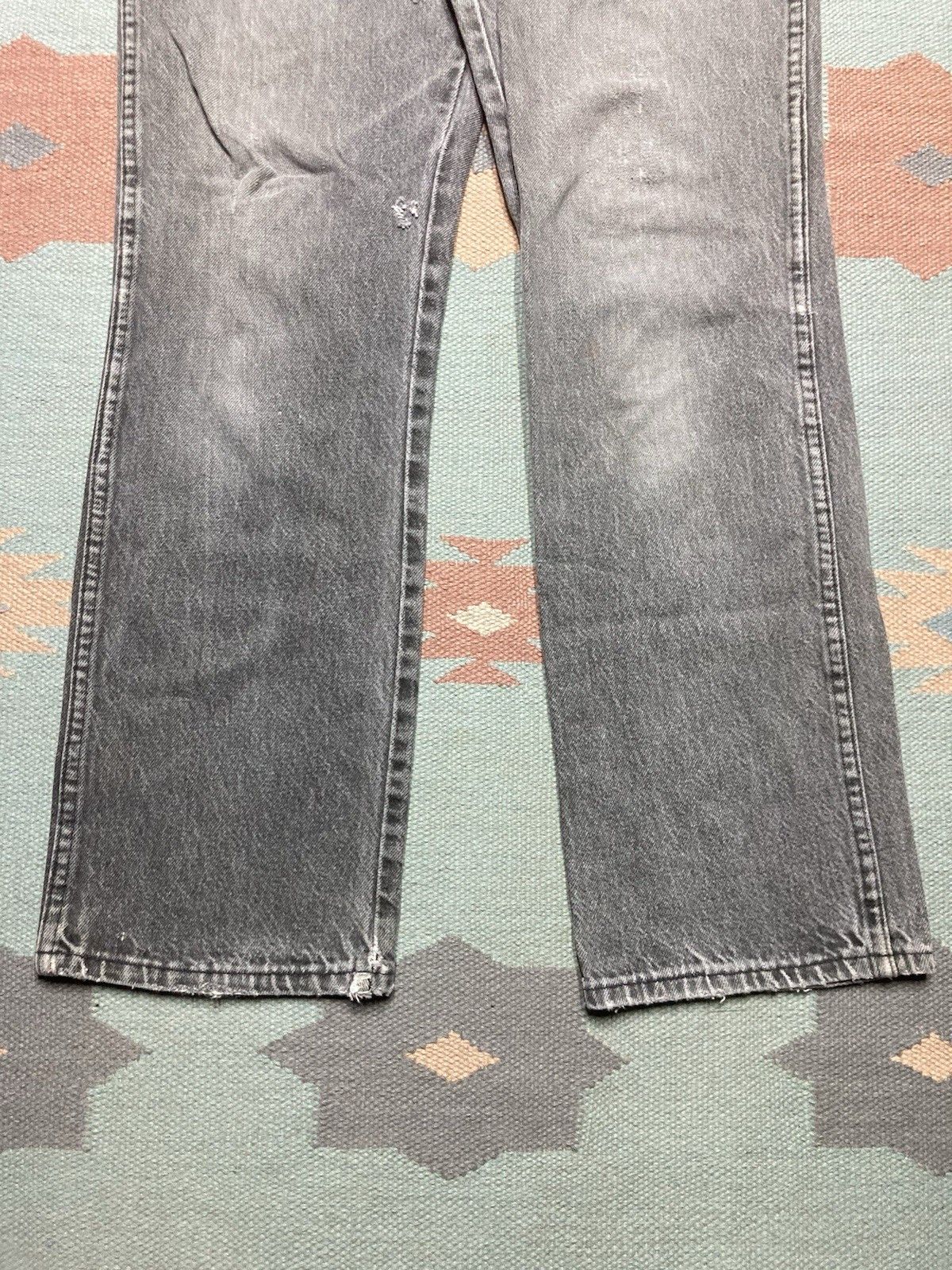 Rustler × Vintage Vintage rustler jeans faded straight distressed grunge 32x31 Size US 32 / EU 48 - 2 Thumbnail