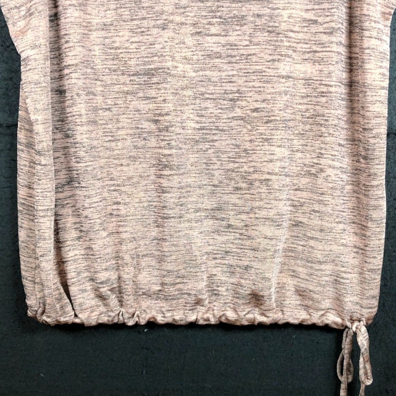 Express Express Womens Shirt Pink Black Sleeveless V Neck Stretch Large Woman Tank, Casual, Party, Wedding, Travel, French? Size L / US 10 / IT 46 - 3 Thumbnail