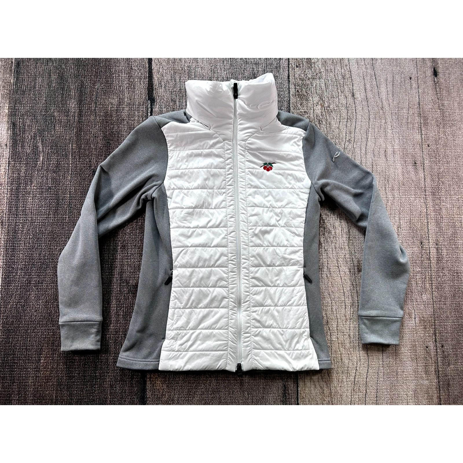 KJUS KJUS Mundin Midlayer Golf Jacket Hooded Cherry Hills Size L / US 10 / IT 46 - 2 Thumbnail