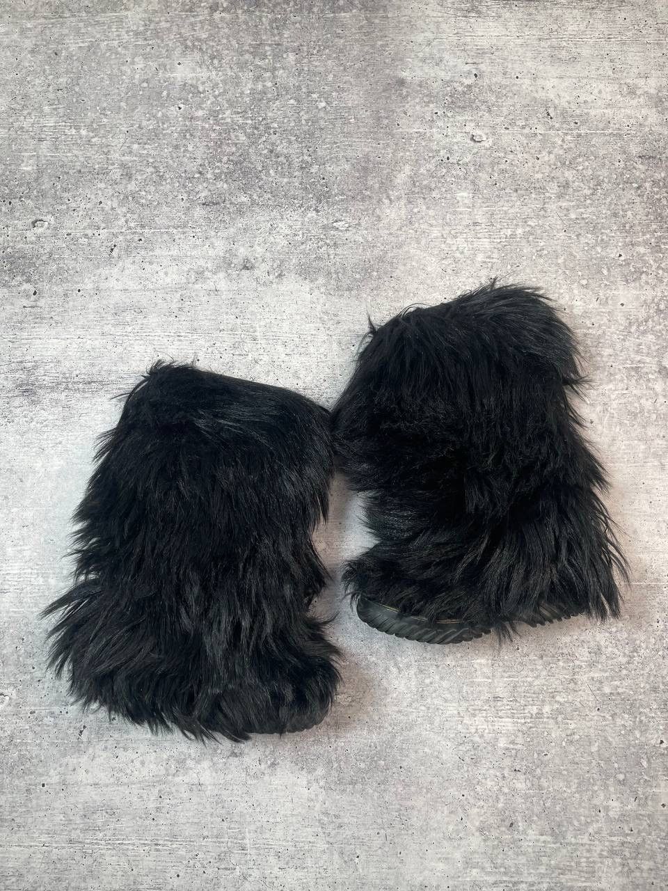 Hysteric Glamour Vintage 00s Faux Fur Yeti Alaska Style Boots Y2K Size US 10 / IT 40 - 1 Thumbnail