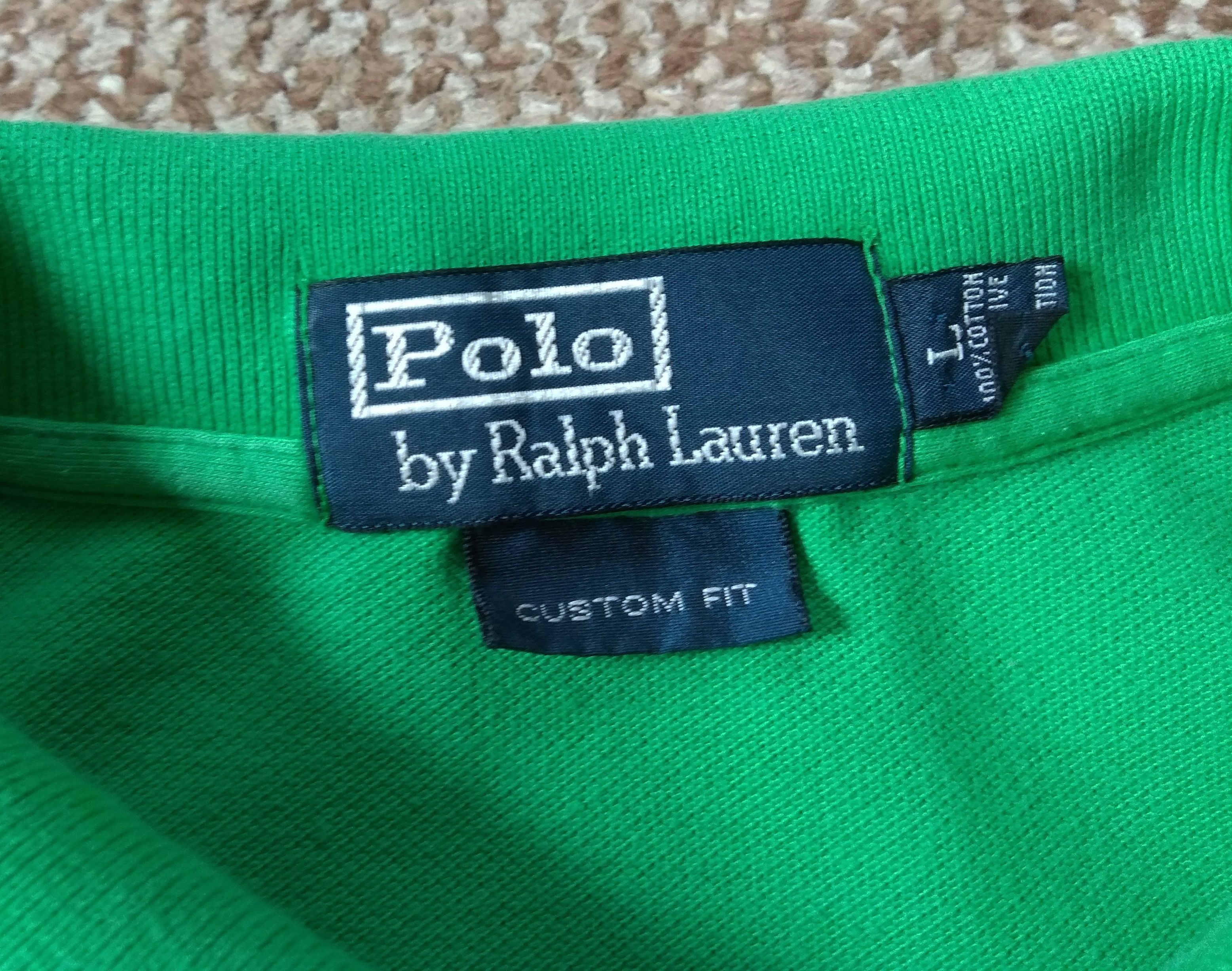 Polo Ralph Lauren Vintage Y2K Polo Ralph Lauren #3 Distressed Shirt Big Pony Size US L / EU 52-54 / 3 - 9 Thumbnail
