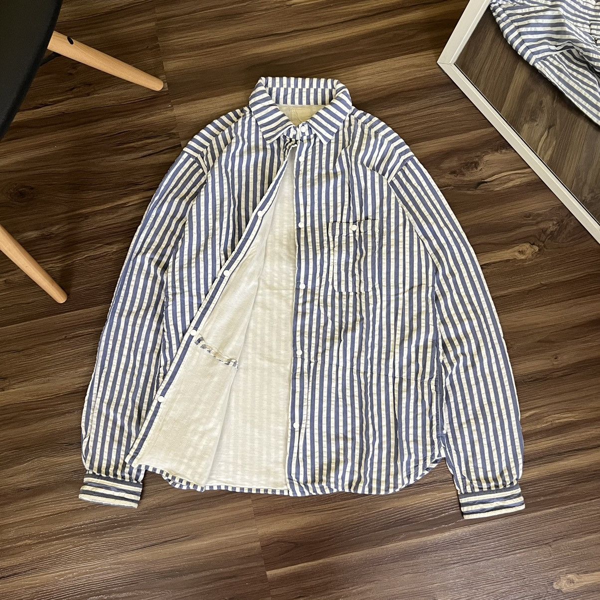 Japanese Brand Strato stripe Japan button up shirt Size US L / EU 52-54 / 3 - 2 Thumbnail