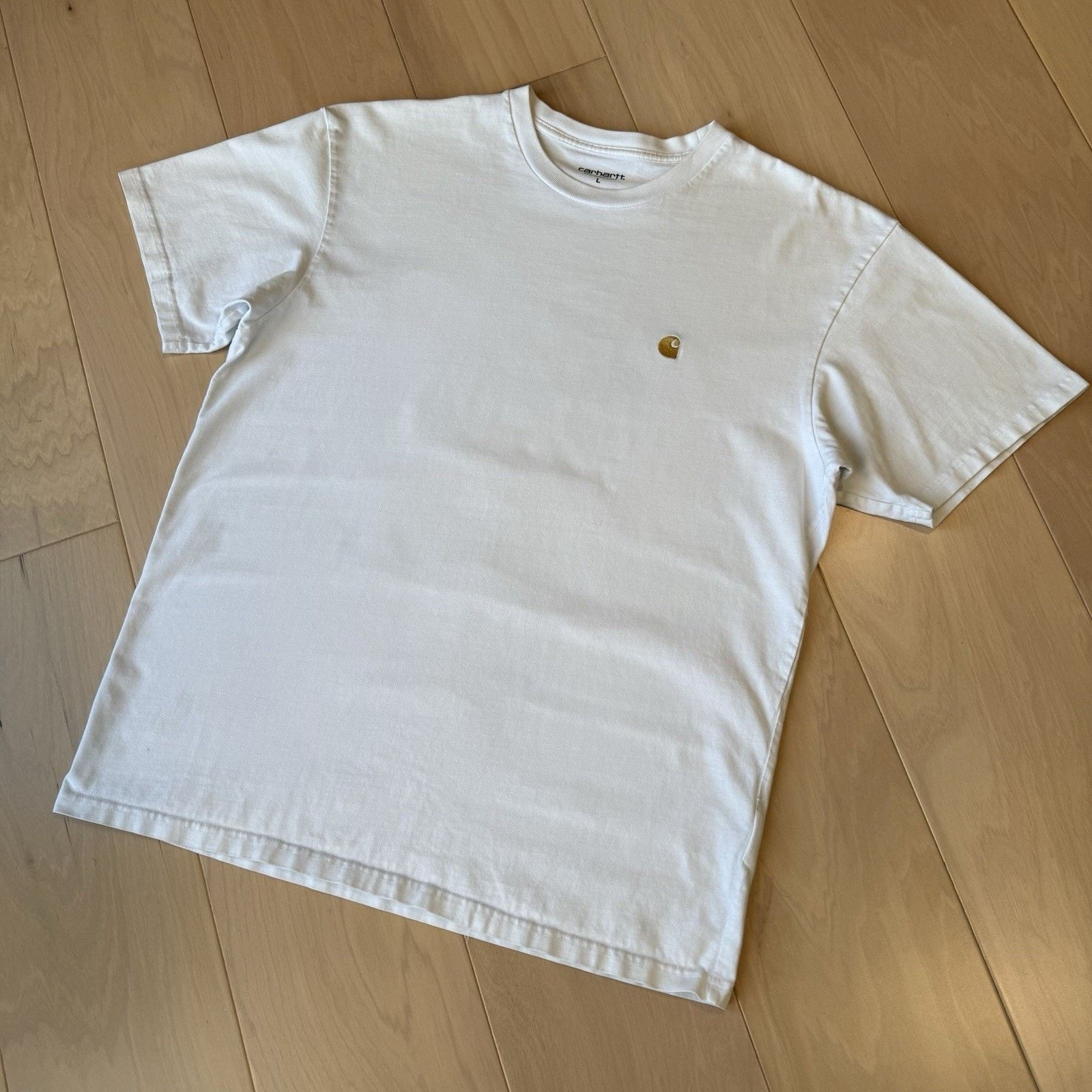 Carhartt Wip Carhartt WIP Chase Shirt Large White Minimalist New York Size US L / EU 52-54 / 3 - 8 Thumbnail