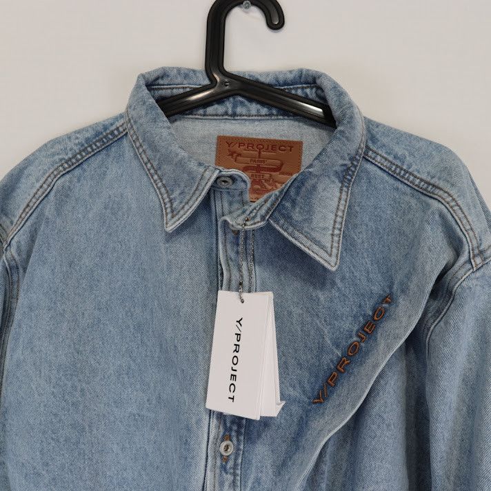 Y/Project o1rshd1 Button Up Shirt in Ice Blue Size US L / EU 52-54 / 3 - 8 Thumbnail