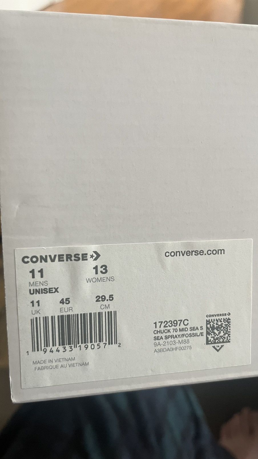 Converse × Undefeated Converse x Undefeated mid-top in Tiger Camo Size US 11 / EU 44 - 4 Thumbnail