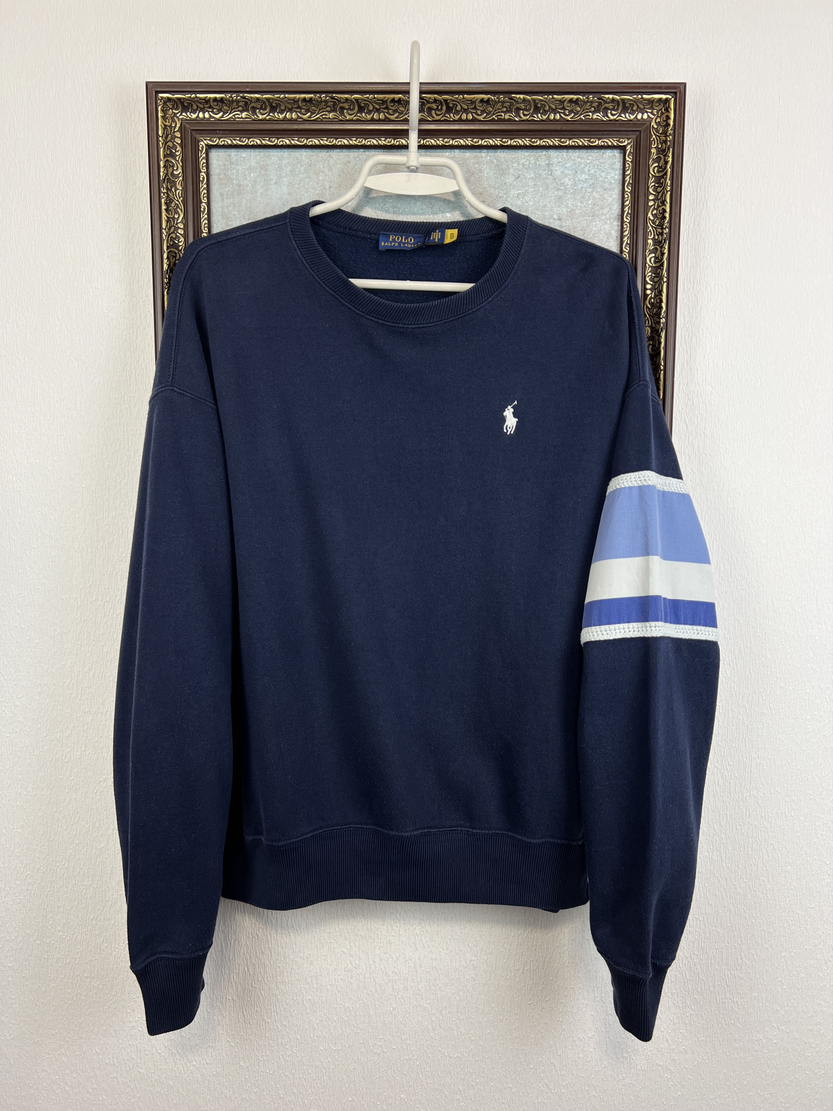 Polo Ralph Lauren Polo Ralph Lauren Big Print Crewneck Size Medium Sweater Size S / US 4 / IT 40 - 2 Thumbnail