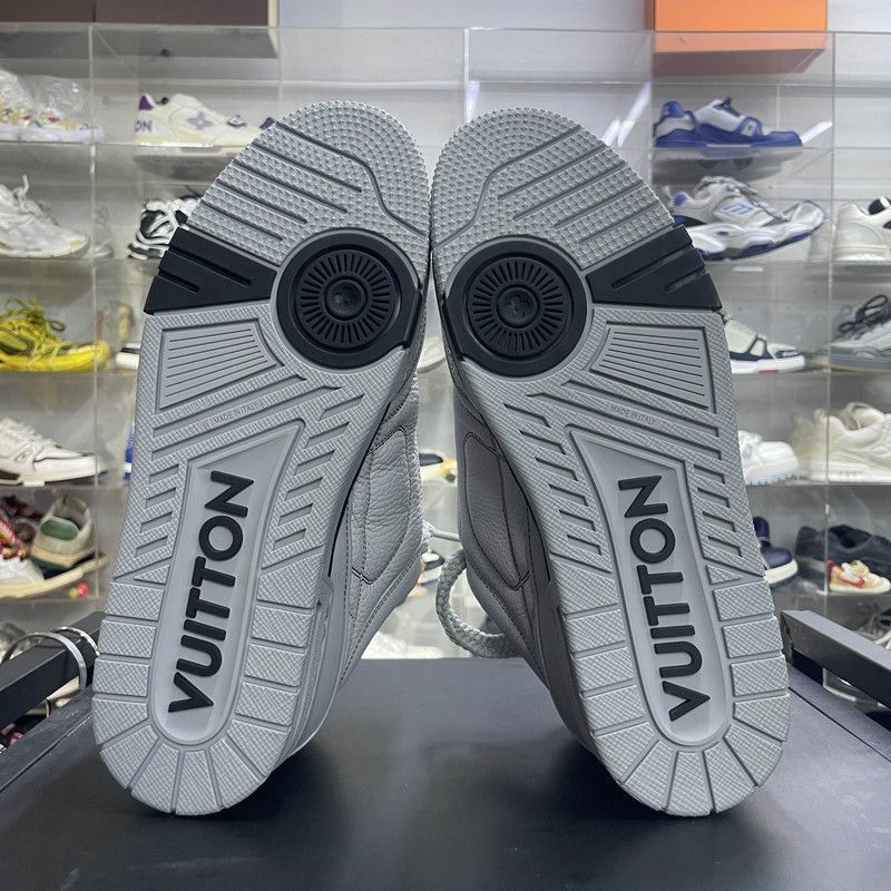 Louis Vuitton Louis Vuitton Skate Leather Sneakers for All -2508 Size US 10.5 / EU 43-44 - 4 Thumbnail