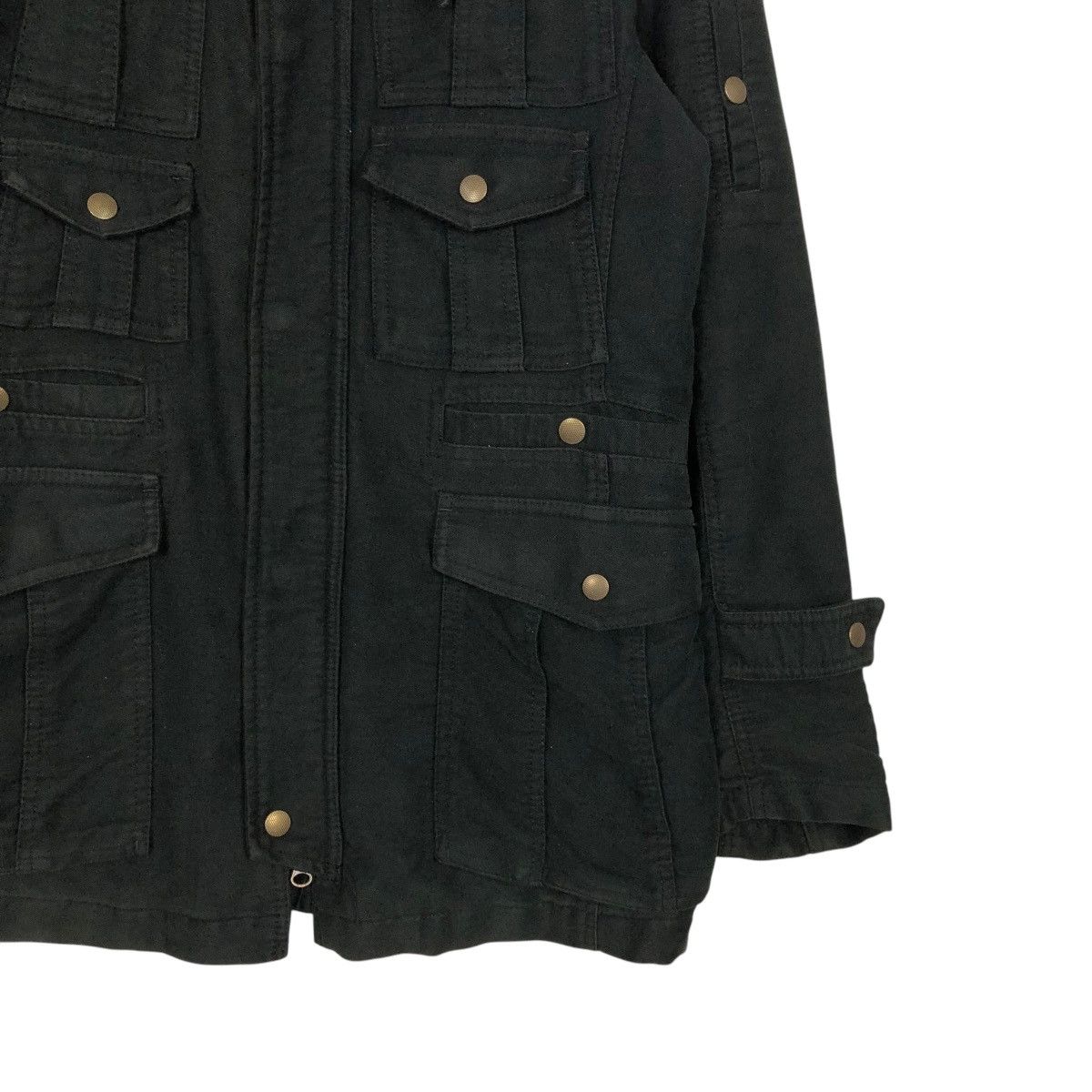 Issey Miyake 🔥VINTAGE BIKER JACKET HIDEAWAYS NICOLE MINK FUR HOODIE Size US M / EU 48-50 / 2 - 7 Thumbnail