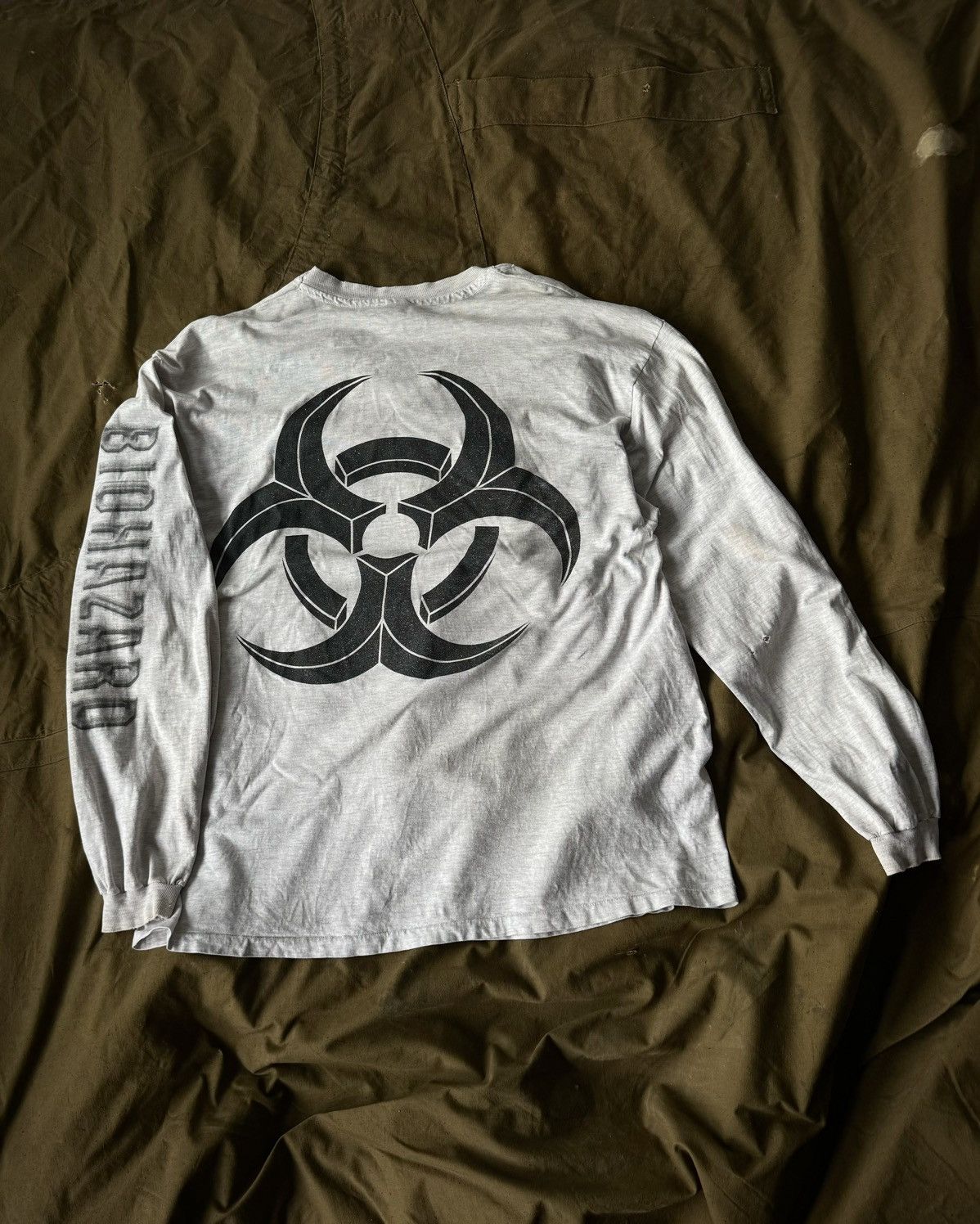Vintage BIOHAZARD 1994 LONGSLEEVE Size US XL / EU 56 / 4 - 2 Thumbnail