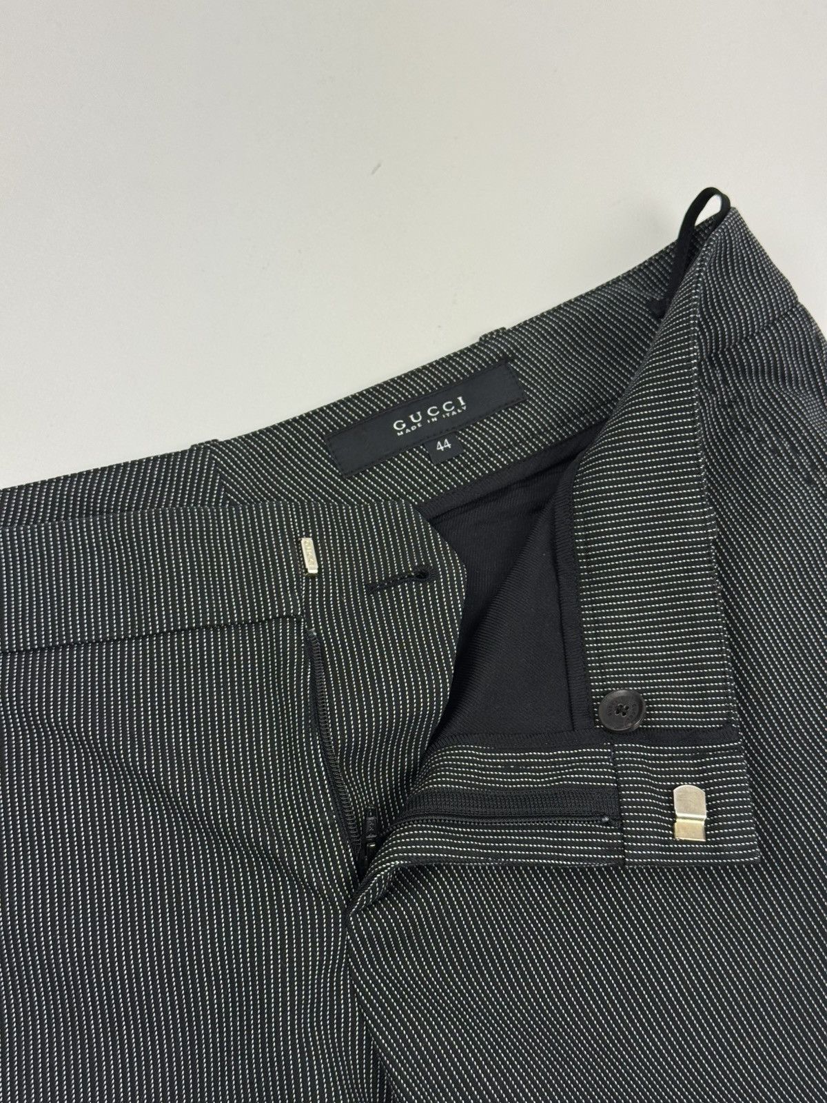 Gucci SS2012 Gucci Classic Striped Flare Pants Made in Italy Size 30" / US 8 / IT 44 - 8 Thumbnail