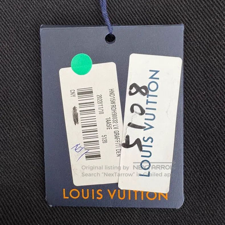 Louis Vuitton Louis Vuitton Graffiti LOGO silhouette denim pants Size US 32 / EU 48 - 8 Thumbnail