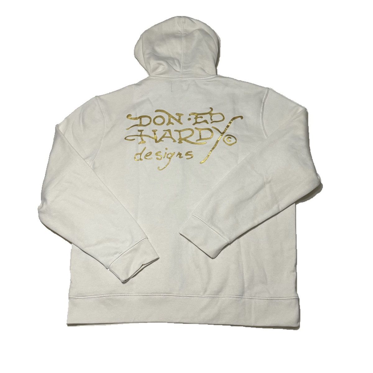 Ed Hardy Vintage Cream Ed Hardy Hoodie Size US L / EU 52-54 / 3 - 2 Thumbnail