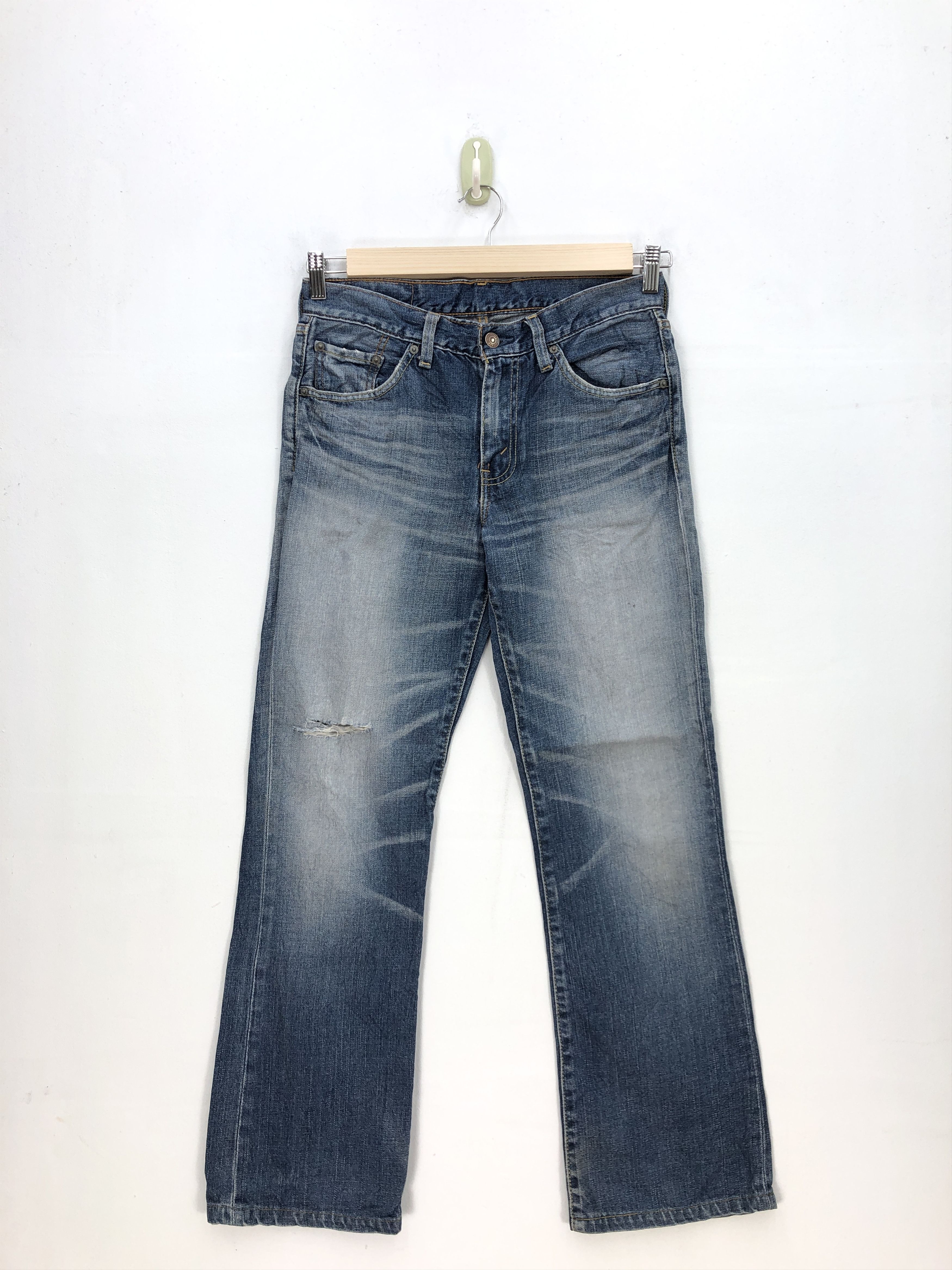 Levi's Vintage Levis Bell Bottom Jeans Flare Levi's 517 Denim Size 28" / US 6 / IT 42 - 1 Thumbnail