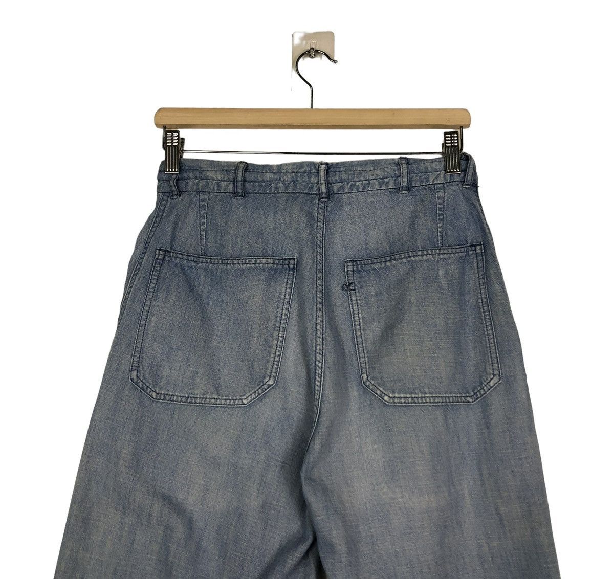 45rpm 🔥VINTAGE BAGGY LOOSE DENIM JEANS 45RPM JAPAN MADE Size US 28 / EU 44 - 9 Thumbnail