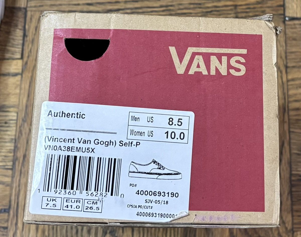 Vans Vans x Vincent Van Gogh Museum Self Portrait Size US 8.5 / EU 41-42 - 10 Thumbnail