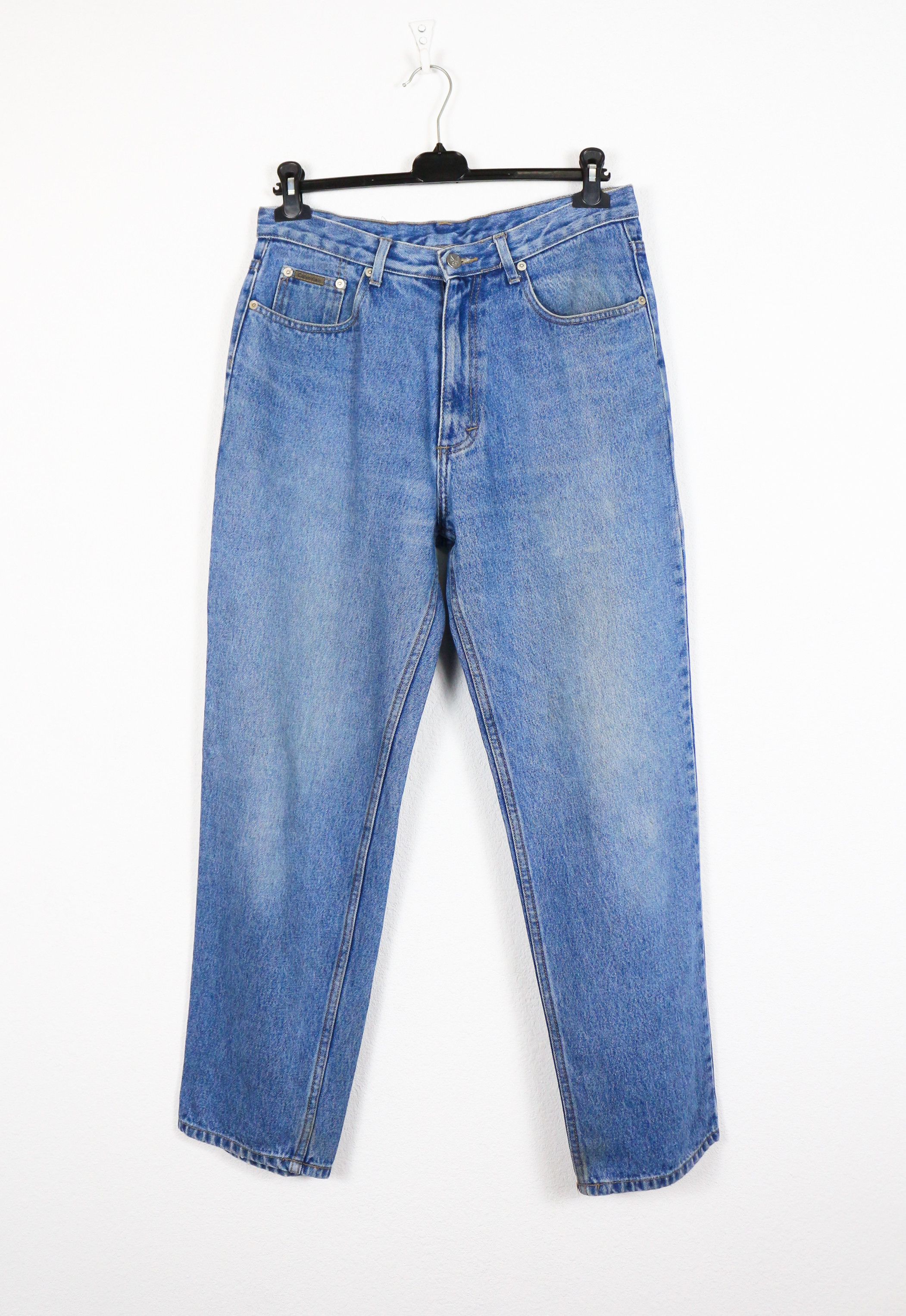 Calvin Klein Vintage Calvin Klein Blue Denim Pants Jeans 90s Made in USA Size US 34 / EU 50 - 1 Thumbnail