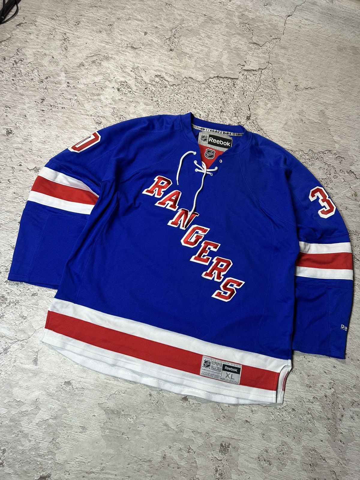 Reebok Reebok nhl rengers 30 lundqvist jersey hockey Size US XL / EU 56 / 4 - 1 Thumbnail