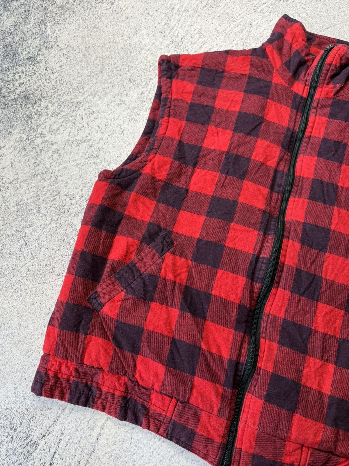 Other Vintage Dickies Plaid Vest RARE size L Size US L / EU 52-54 / 3 - 5 Thumbnail