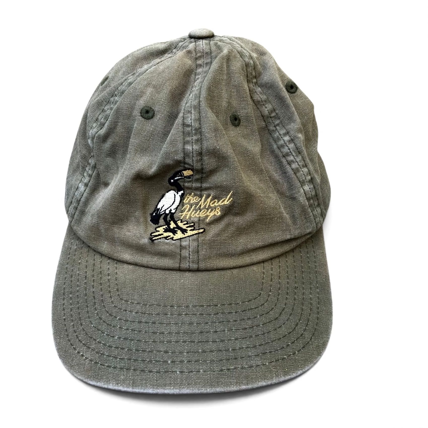 Vintage The Mad Hueys Baseball Hat Men One Size Green Adjustable Dad Cap Size ONE SIZE - 2 Thumbnail
