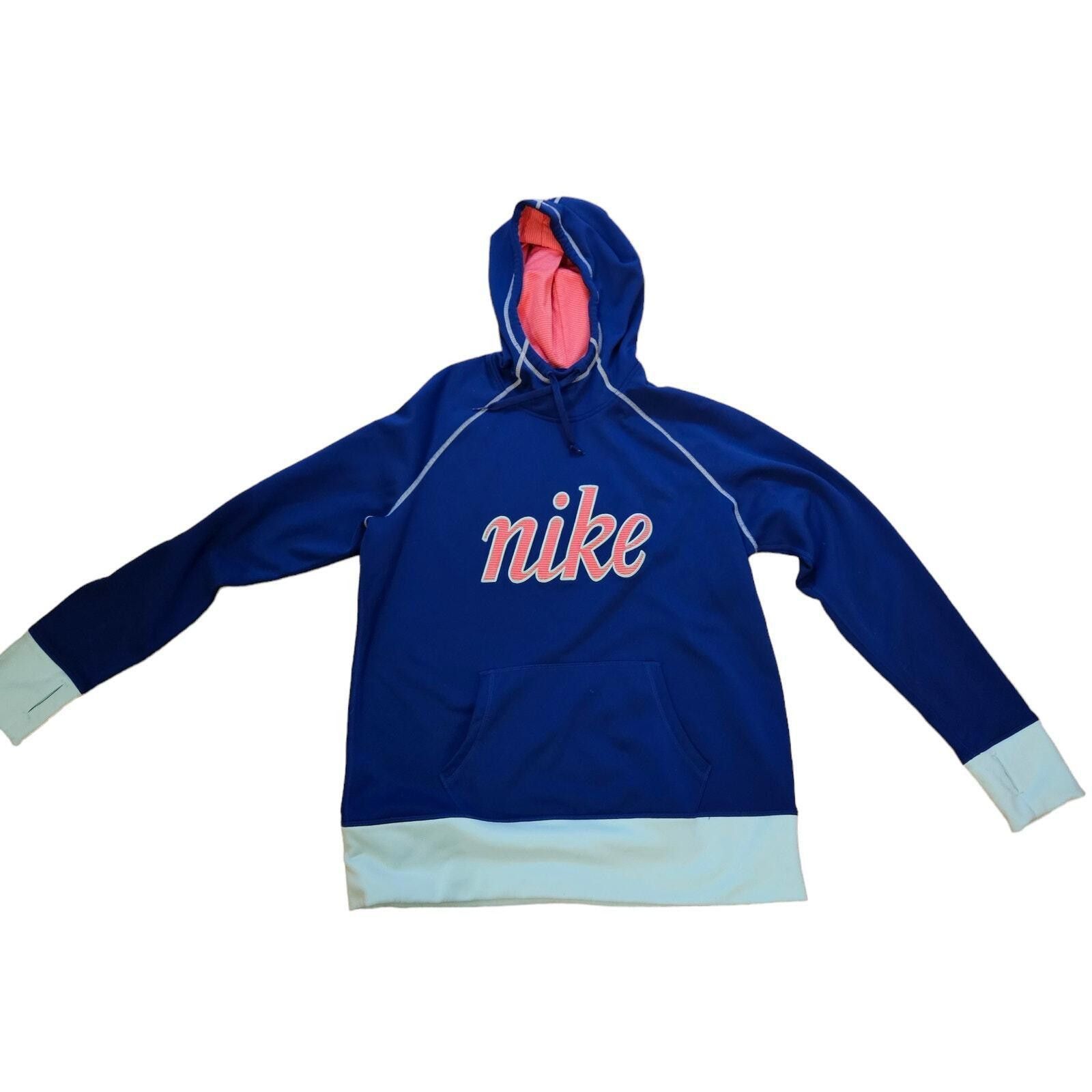 Nike Nike Vintage Therma Fit Hoodie Casual Blue Size X Large Size XL / US 12-14 / IT 48-50 - 2 Thumbnail