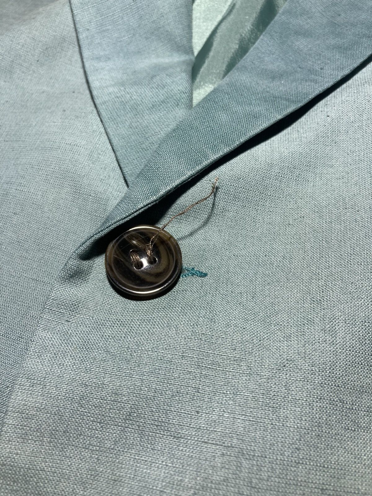 Martine Rose New SS24 Martine Rose Sun Bleached Teal Blazer Jacket 2024 Size 46R - 3 Thumbnail