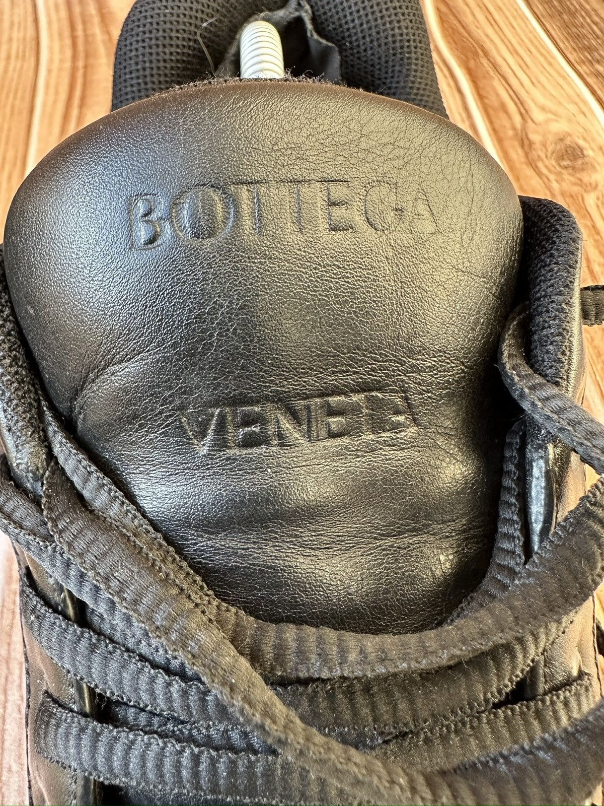 Bottega Veneta Bottega Veneta Pillow Sneaker Black Natural Rubber lowtops Size US 11 / EU 44 - 17 Thumbnail