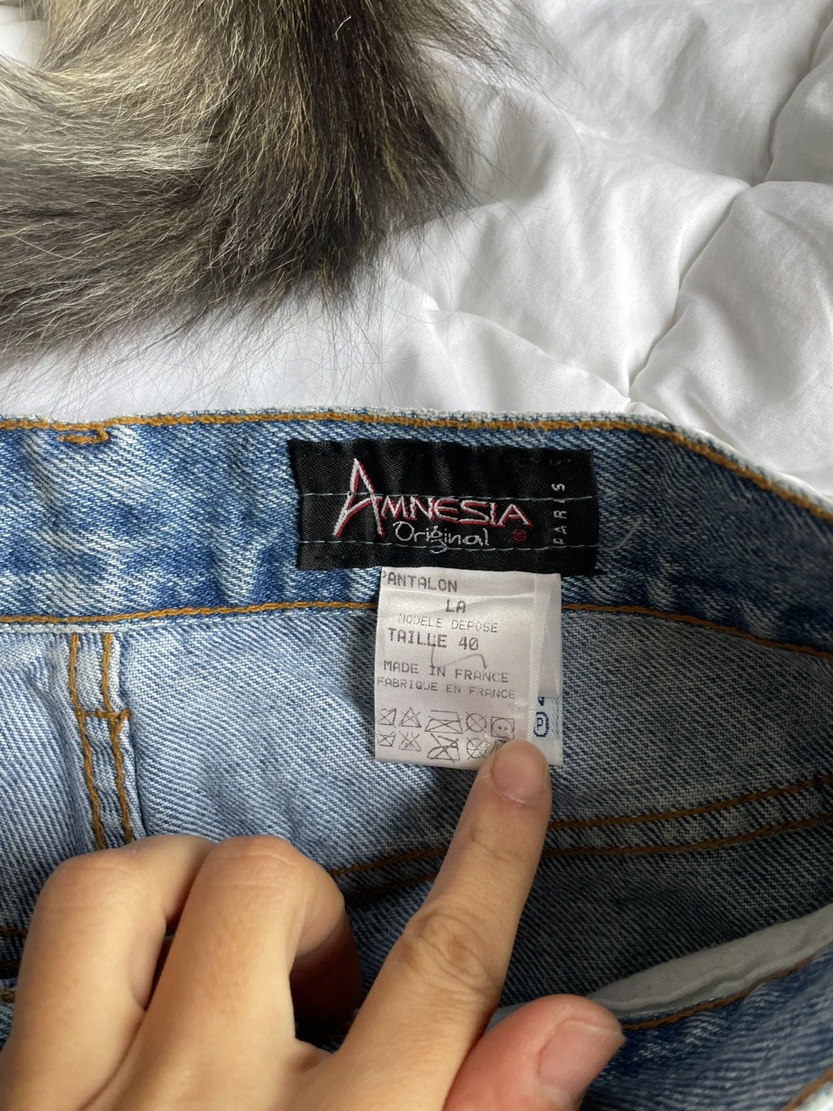 Vintage 90’s parisian jean Size 27" / US 4 / IT 40 - 23 Thumbnail
