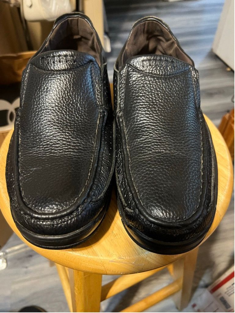 Other Men's Crepuscolo Black Leather Loafers Slip-Ons US 10 Size US 10 / EU 43 - 2 Thumbnail
