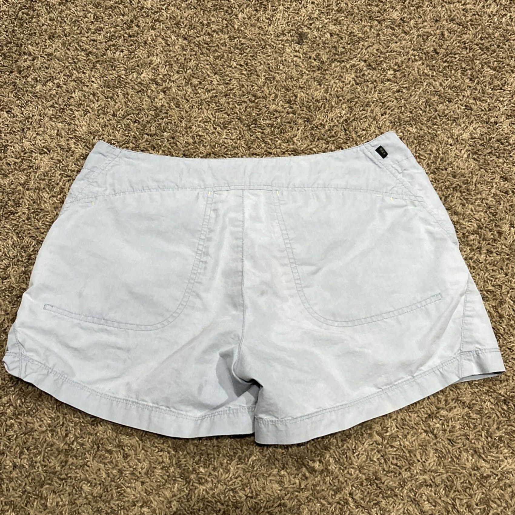 Vintage REI Women’s Size 8 Light Blue Shorts A3 Chino Outdoor Casual Nylon 29 in Waist 4 in Inseam Regular Womens Size 30" / US 8 / IT 44 - 3 Thumbnail