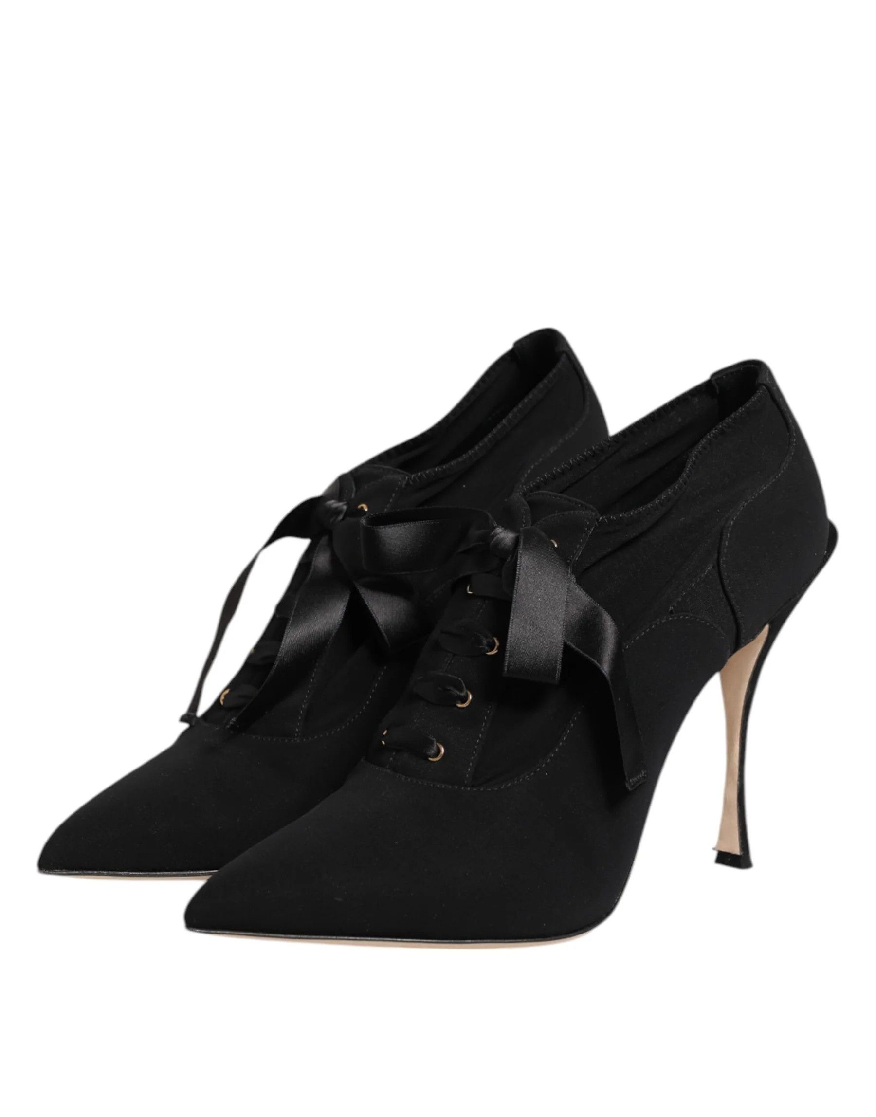 Dolce & Gabbana o1y0925 Laced Shoes in Black Size US 5.5 / IT 35.5 - 3 Thumbnail