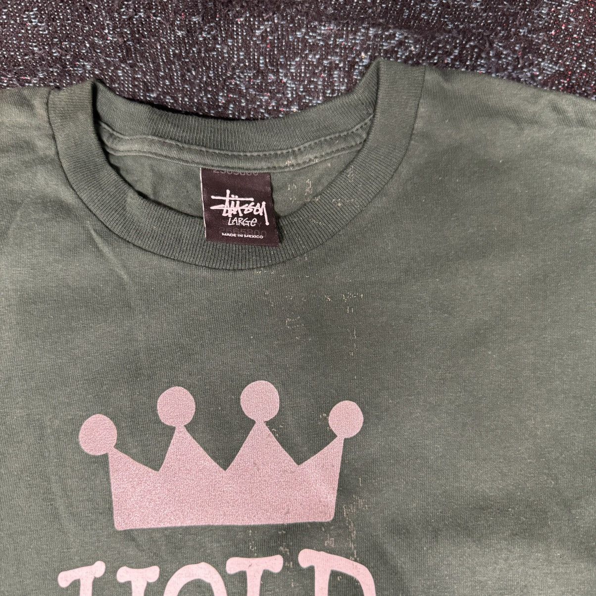 Stussy STUSSY HOLD DOWN THE CROWN LONG SLEEVE TEE FOREST GREEN Size US L / EU 52-54 / 3 - 6 Thumbnail
