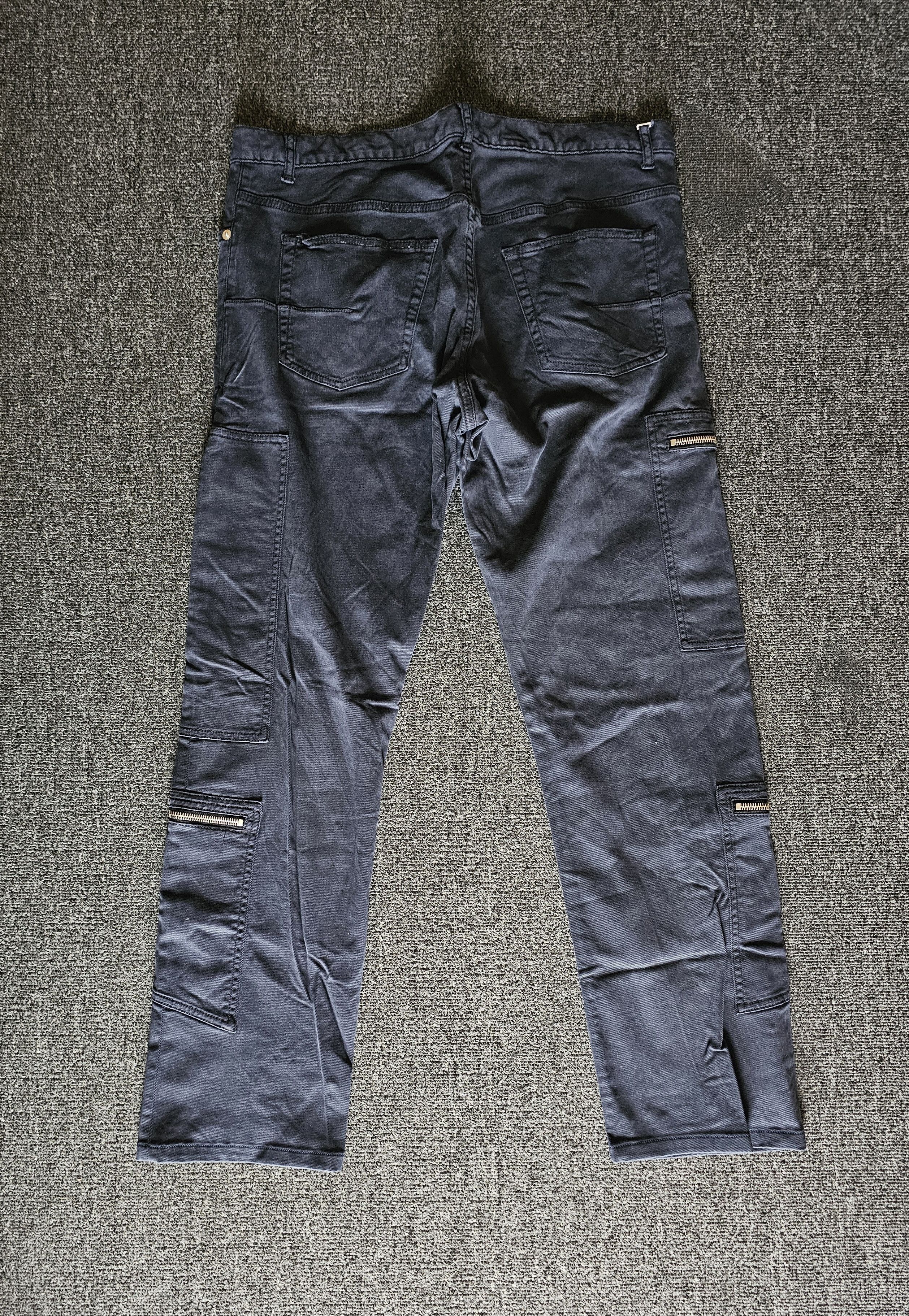 Dior Dior Men's Dark Gray Workwear Casual Pants Jeans Size 34 Size US 32 / EU 48 - 4 Thumbnail