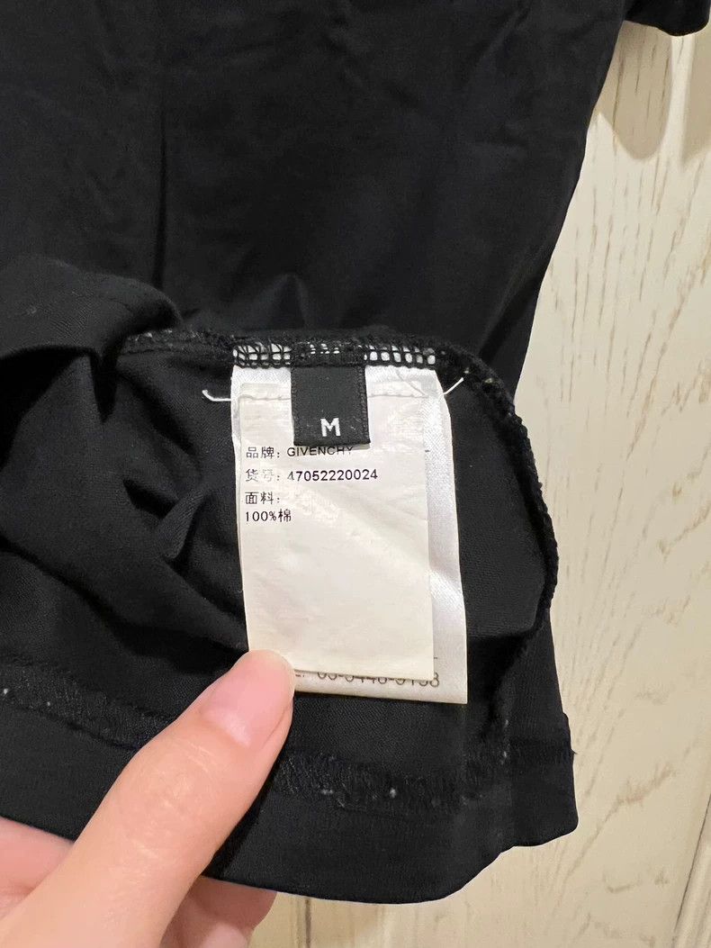 Givenchy Givenchy T-Shirt Tee Black Print M Size Size US M / EU 48-50 / 2 - 6 Thumbnail