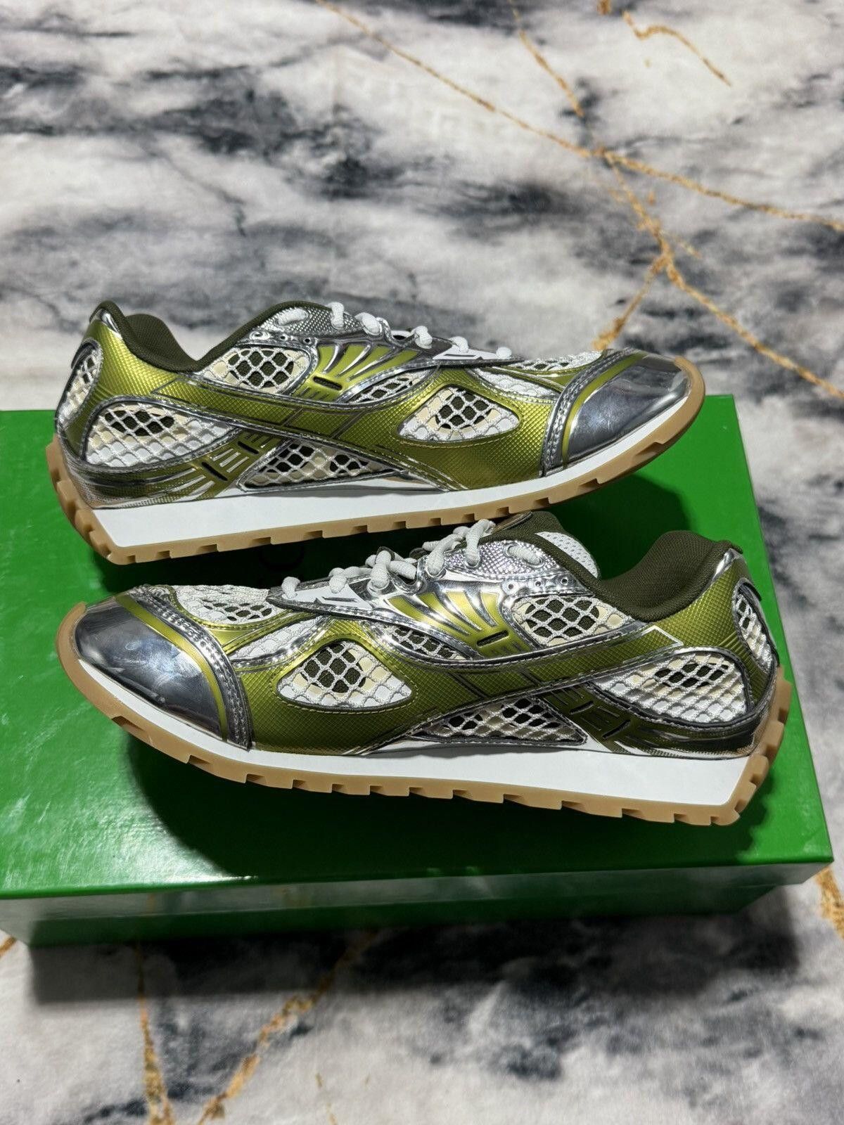 Bottega Veneta Bottega Veneta Orbit Sneaker Mud Green Size US 9 / EU 42 - 4 Thumbnail